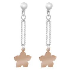 Orphelia® 'Dilara' Femmes Argent Boucle d'oreille - Argent/Rose ZO-7184