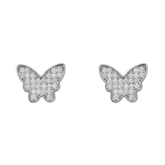 Orphelia® 'Amaya' Dames Zilver 925 925 Oorknoppen - Zilverkleurig ZO-7316