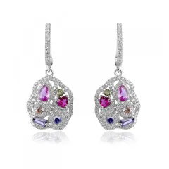 Orphelia® 'Marosetti' Damen Sterling Silber Ohrhänger - Silber ZO-7427