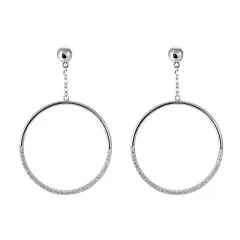 Orphelia® 'Bliss' Damen Sterling Silber Ohrhänger - Silber ZO-7460