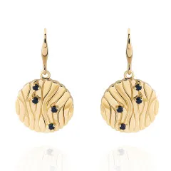Orphelia® 'Babette' Damen Sterling Silber Ohrhänger - Gold ZO-7504/G