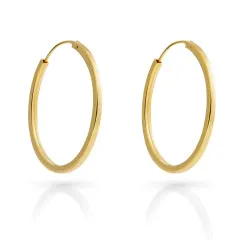 Orphelia® 'Anita' Femmes Argent Créoles - Or ZO-7553/G