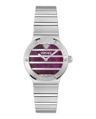 Versace® Analogue 'Greca Logo Pearl' Women's Watch VE0S00125