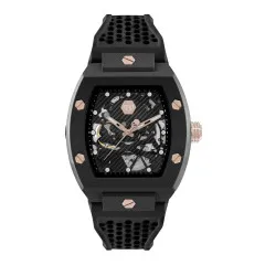 Philipp Plein® Analogique 'The Skeleton Ecoceramic' Hommes Montre PWVBA0523