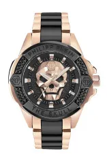 Philipp Plein® Analog 'The $kull' Herren Uhr PWAAA3125