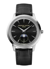 Frederique Constant® Analoog 'Moneta moonphase' Unisex Horloge FC-206B3S6