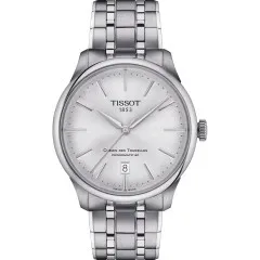 Tissot® Analogue 'Chemin Des Tourelles Powermatic 80' Men's Watch T1398071103100