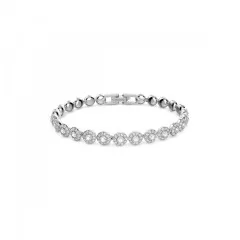 Swarovski® 'Angelic' Women's Base Metal Bracelet - Silver 5071173