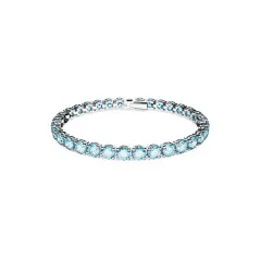 Swarovski® 'Matrix' Women's Base Metal Bracelet - Silver 5648929