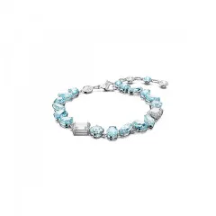 Swarovski® 'Gema' Dames Metaal Armband (sieraad) - Zilverkleurig 5666018