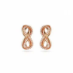 Swarovski® 'Hyperbola' Dames Oorknoppen - Rosékleurig 5684085