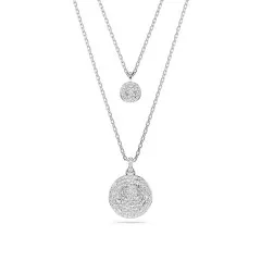 Swarovski® 'Meteora' Dames Metaal Collier - Zilverkleurig 5684244