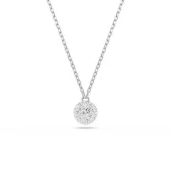 Swarovski® 'Dextera' Women's Base Metal Necklace - Silver 5693206