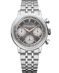 Raymond Weil® Chronograaf 'Millesime' Heren Horloge 7765-ST-60651
