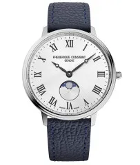 Frederique Constant® Analogue 'Classic Moonphase' Men's Watch FC-206RS3S6