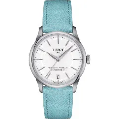 Tissot® Analogue 'T-classic Chemin Des Tourelles Powermatic 80' Women's Watch T1392071601100