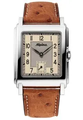 Alpina® Analogue 'Heritage Carrée' Men's Watch AL-530SAC3C6