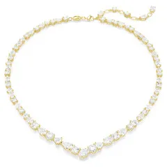 Swarovski® 'Mesmera' Women's Gold Plated Metal Necklace - Gold 5743826