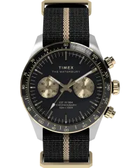 Timex® Chronograaf 'Waterbury heritage' Heren Horloge TW2Y35400