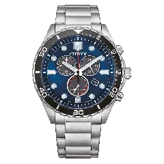 Citizen® Chronograaf 'Of sporty aqua' Heren Horloge AT2560-84L