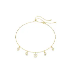 Swarovski® 'Imber organic' Dames Verguld Metaal Collier - Goudkleurig 5705463