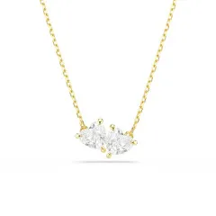 Swarovski® 'Mesmera' Women's Gold Plated Metal Necklace - Gold 5733475