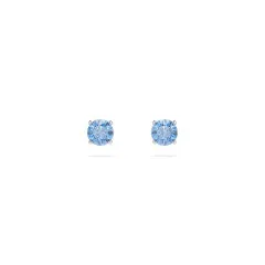 Swarovski® 'Stilla' Women's Base Metal Stud Earrings - Silver 5734250