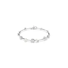 Swarovski® 'Constella Bars' Women's Base Metal Bracelet - Silver 5707511