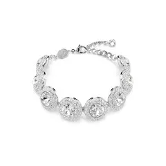 Swarovski® 'Una Angelic' Women's Base Metal Bracelet - Silver 5735343