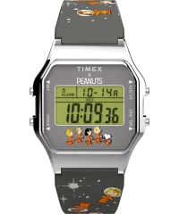 Timex® Digitaal 'Peanuts timex 80' Heren Horloge TW2W90100
