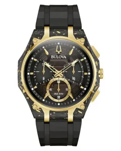 Bulova® Chronograph 'Curve' Men's Watch 98A328