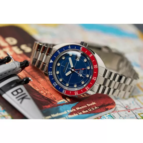 Bulova® Analogue 'Oceanographer' Men's Watch 96B405