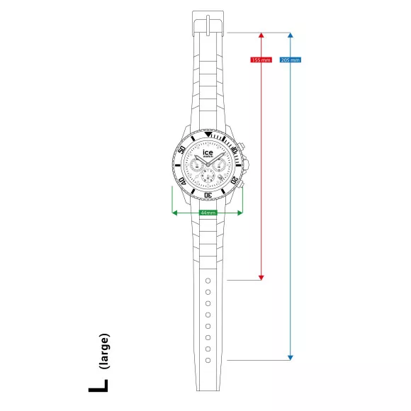 Ice Watch® Chronograph 'Ice Chrono - Dark Blue Rose-gold' Men's Watch 020621