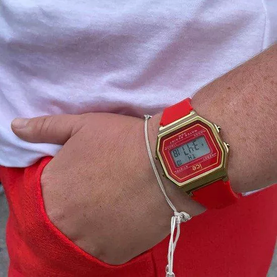 Ice Watch® Digital 'Ice Digit Retro - Red Passion' Women's