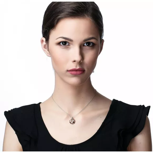Orphelia® 'Elvina' Dames Zilver 925 925 Collier - Zilverkleurig ZH-7085
