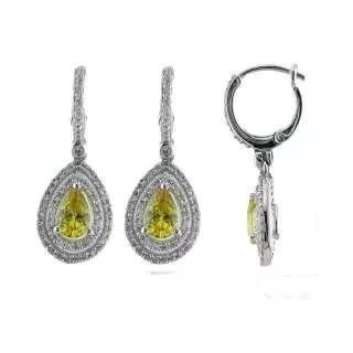 Orphelia® 'Ellen' Damen Sterling Silber Ohrhänger - Silber ZO-7048