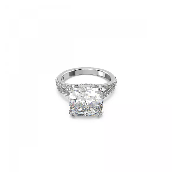 Swarovski 5698300新品未使用 Swarovski® 'Constella' Women's Base Metal Ring - Silver