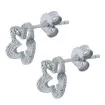 Orphelia® 'Malenia' Dames Zilver 925 925 Oorknoppen - Zilverkleurig ZO-7077 thumbnail