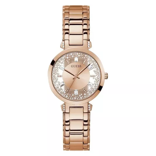 Guess® Analogique 'Crystal Clear' Femmes Montre GW0470L3
