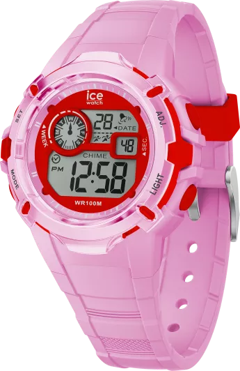Ice Watch® Digital 'Ice Digit Explorer - Lovely Pink' Mädchen Uhr (Small) 023268