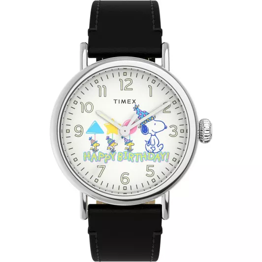 Timex® Analoog 'Peanuts waterbury standard' Heren Horloge TW2V61000