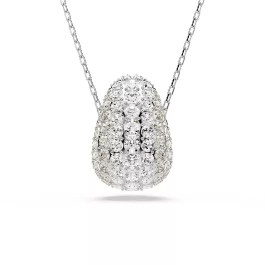 Swarovski® 'Sublima' Women's Base Metal Necklace - Silver 5697190
