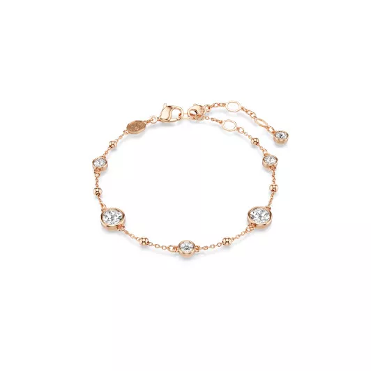 Swarovski® 'Imber' Women's Gold Plated Metal Bracelet - Rose 5730677