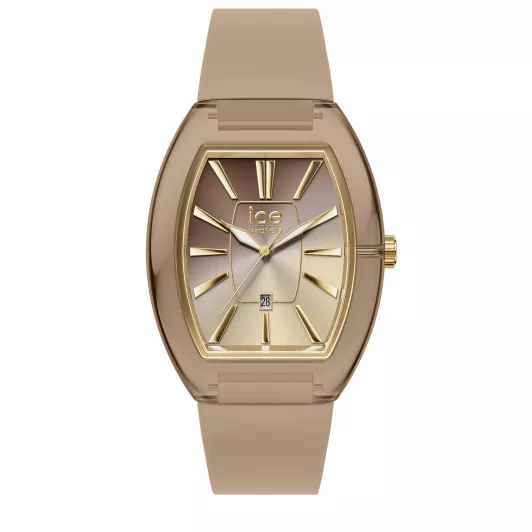 Ice Watch® Analoog 'Ice boliday - dome - warm taupe' Dames Horloge (Small) 025179