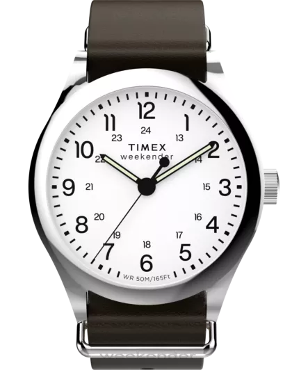 Timex® Analoog 'Weekender new england' Heren Horloge TW2Y35800