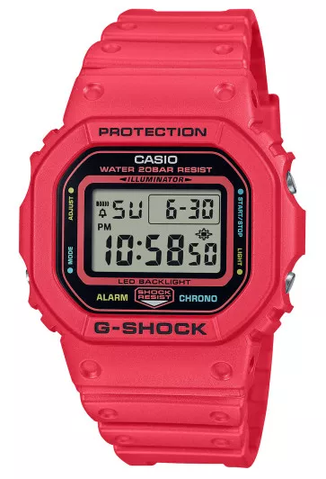 Casio® Digitaal 'G-shock' Heren Horloge DW-5600EP-4ER