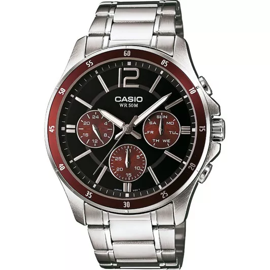 Casio® Multi Dial 'Casio collection' Heren Horloge MTP-1374PD-5AVEF