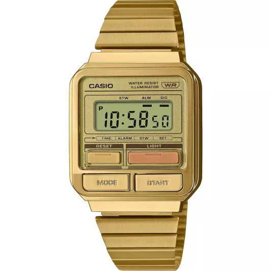 Casio® Digital 'Casio Collection Vintage' Femmes Montre A120WEG-9AEF