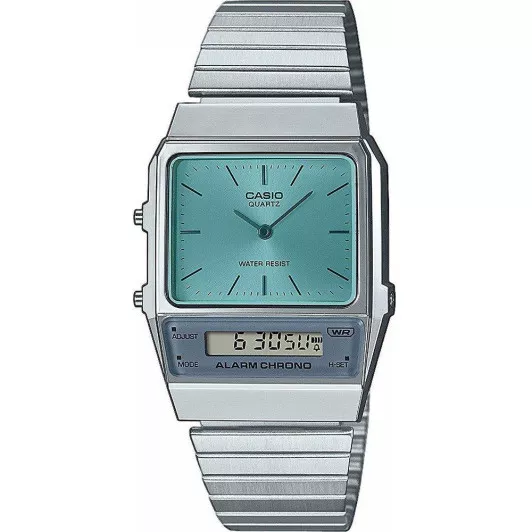 Casio® Analoog En Digitaal 'Casio collection vintage' Unisex Horloge AQ-800EC-2AEF