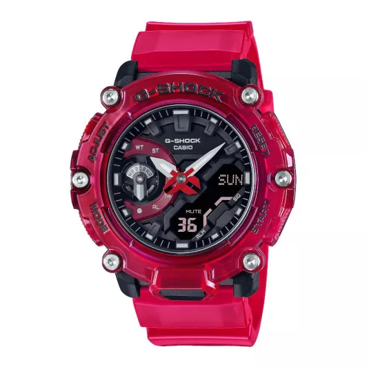 Casio® Analoog En Digitaal 'G-shock' Heren Horloge GA-2200SKL-4AER